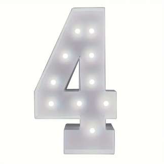 Marquee Number 4 rental, event planning, party supplies, equipment rental, celebration, party rentals near me, professional setup