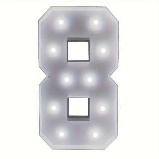 Marquee Number 8 rental, event planning, party supplies, equipment rental, celebration, party rentals near me, professional setup