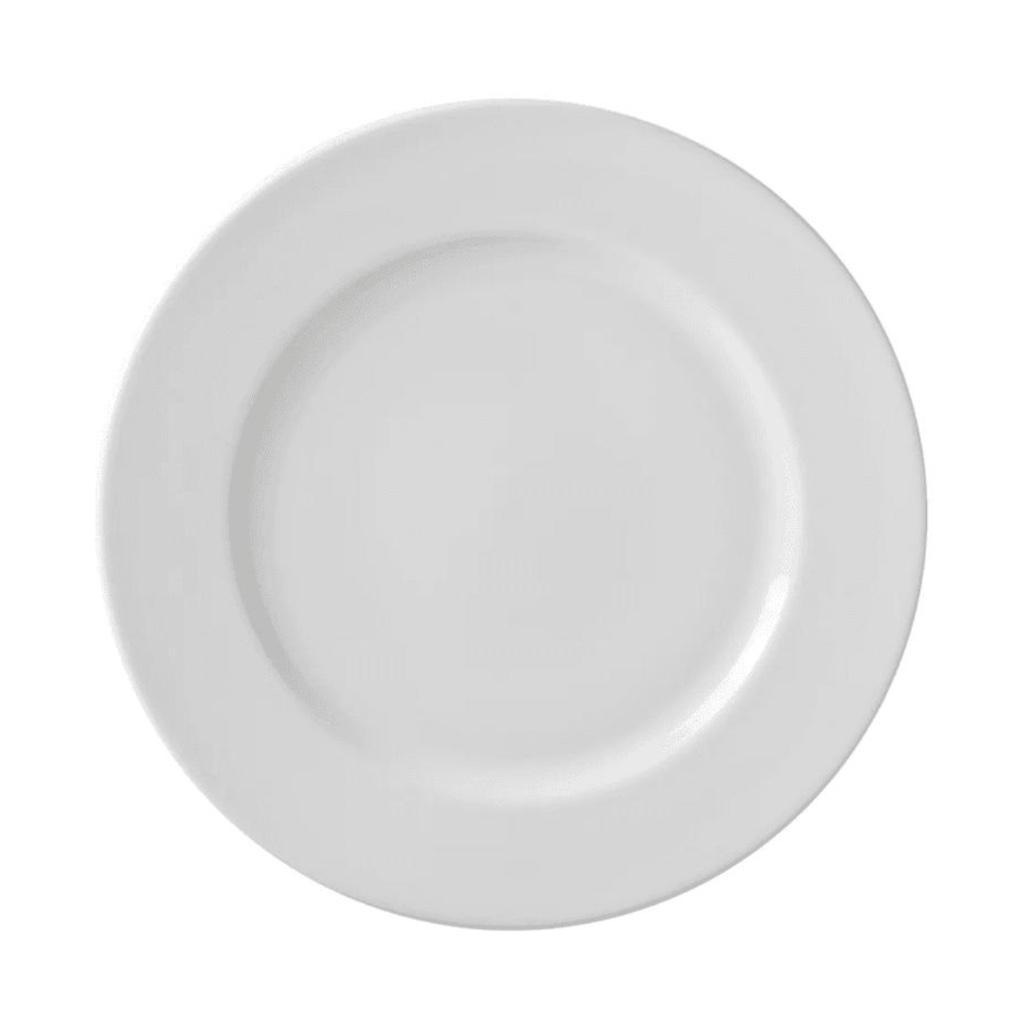 Porcelain white plates